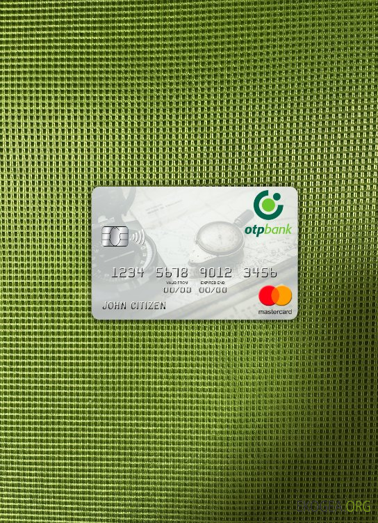 Hongrie OTP Bank mastercard photolook recto